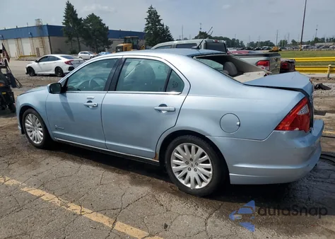 2011 Ford Fusion Hybrid from USA, damaged, VIN 3FADP0L38BR285221